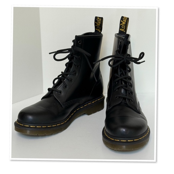 Dr. Martens 1460 Black Lace-Up Boots - Picture 3 of 11